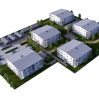 90 lägenheter i Åhus