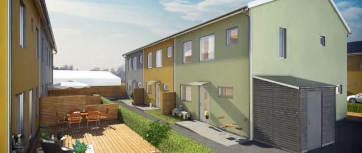 9 radhuslägenheter i Malmö